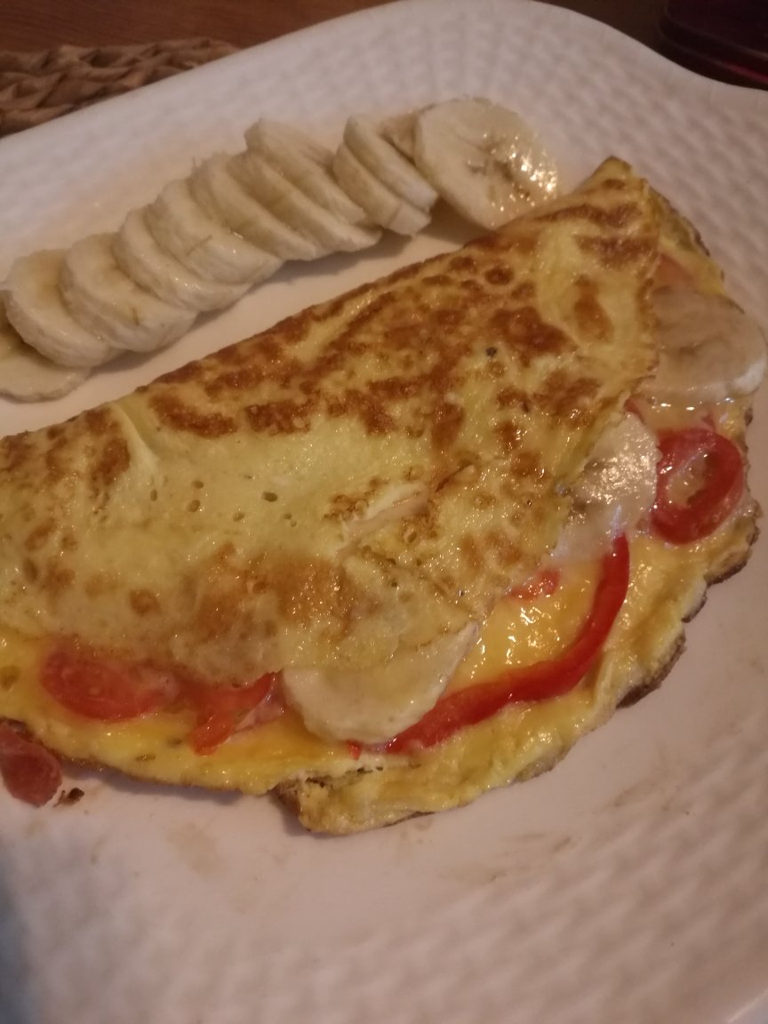 西式早餐Cheese Omelet!