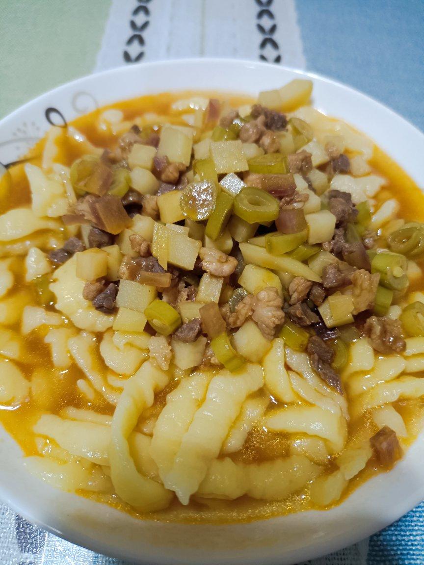 山西面食~擦疙抖