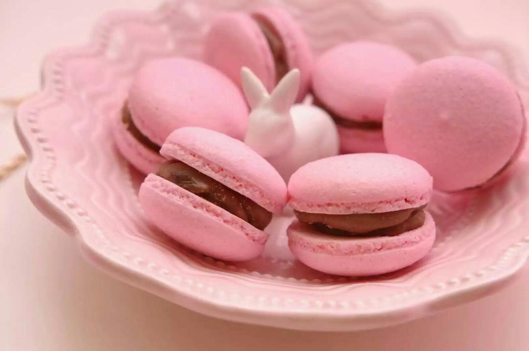 三个橙子意式马卡龙教程的全部作品