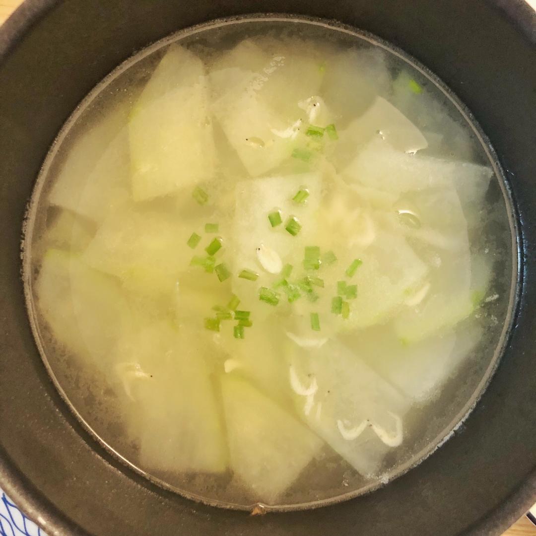 冬瓜虾皮汤