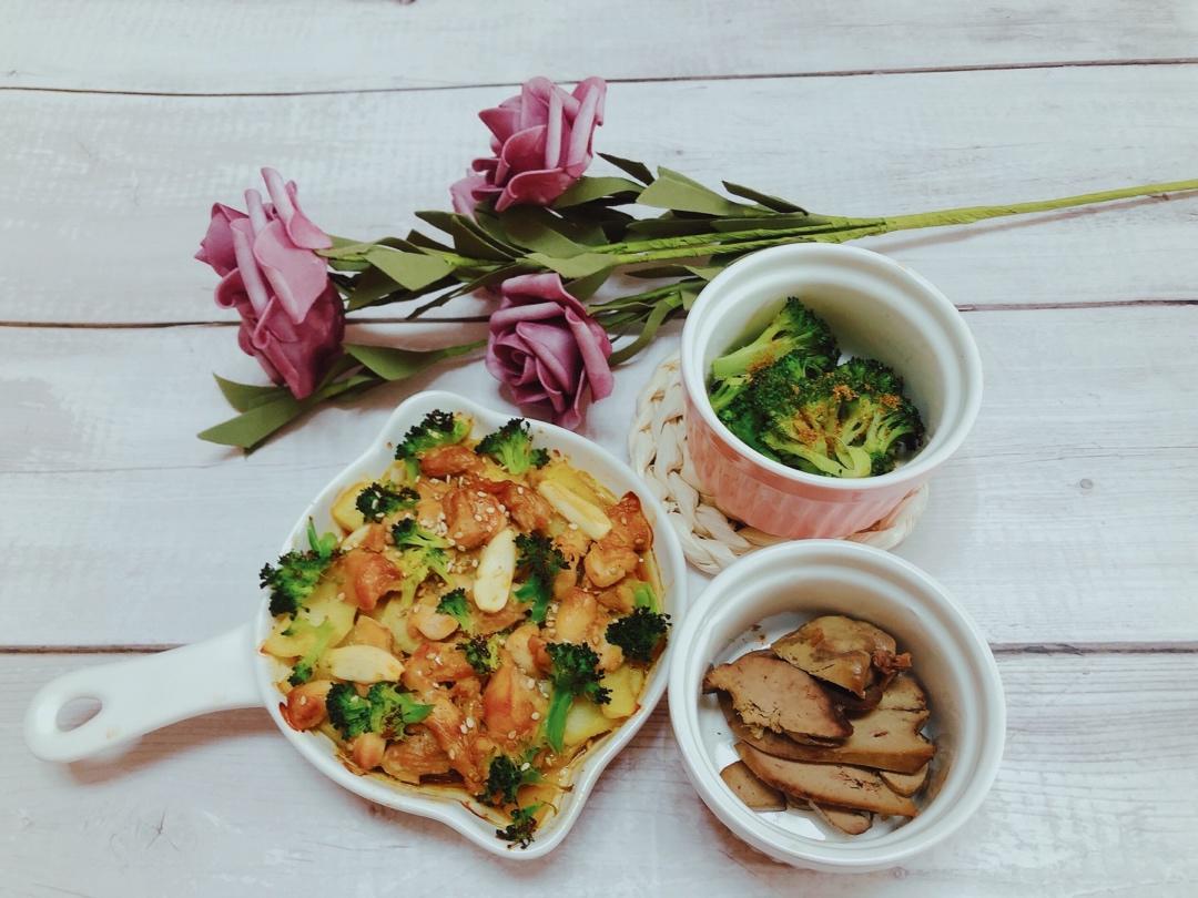 新奥尔良烤鸡腿土豆