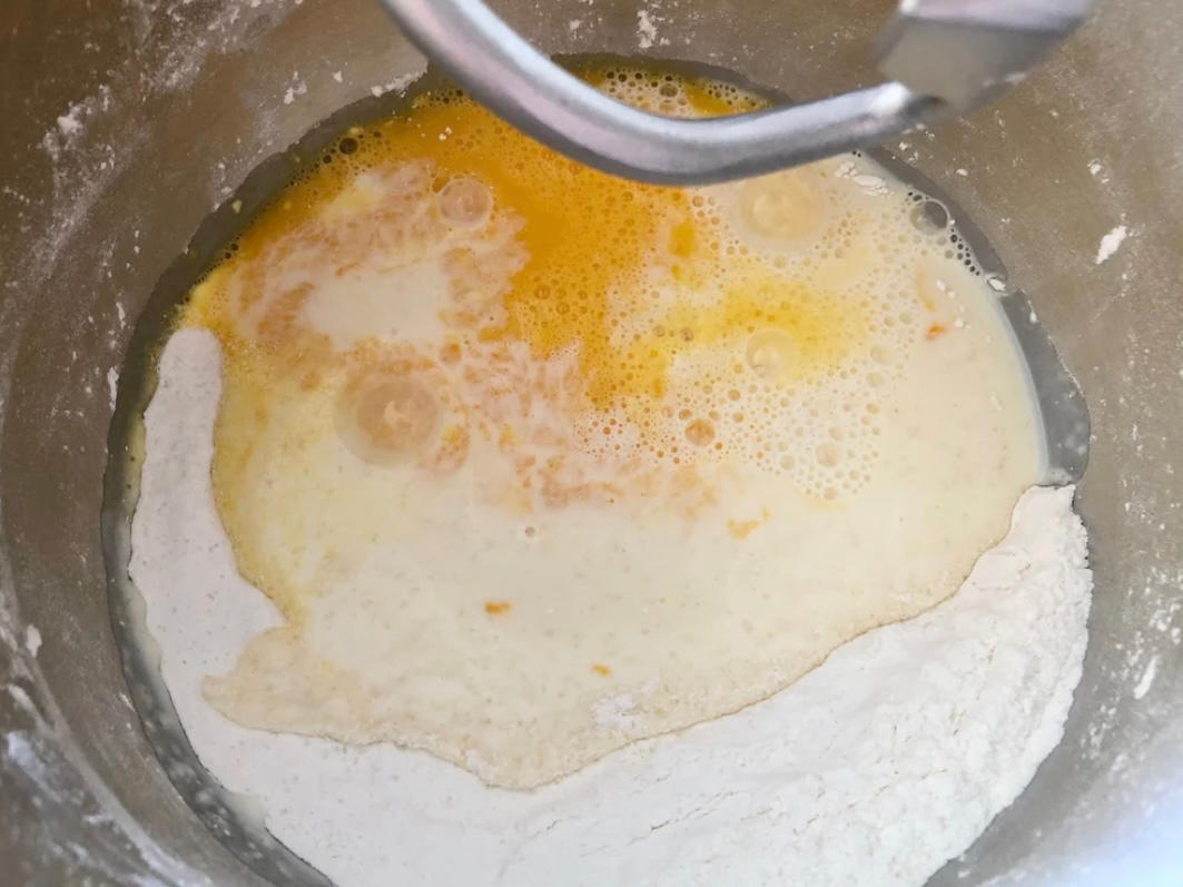 纯奶手撕吐司的做法 步骤1