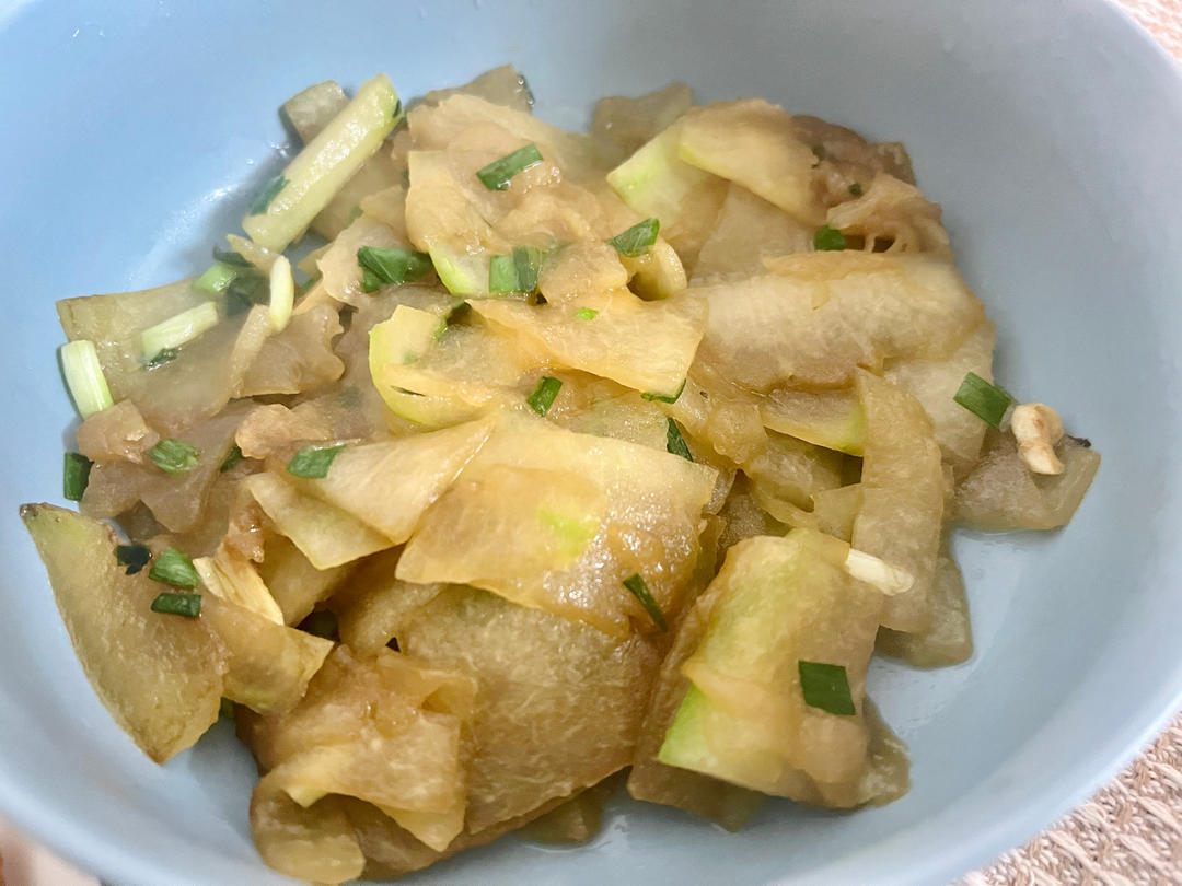 清炒冬瓜