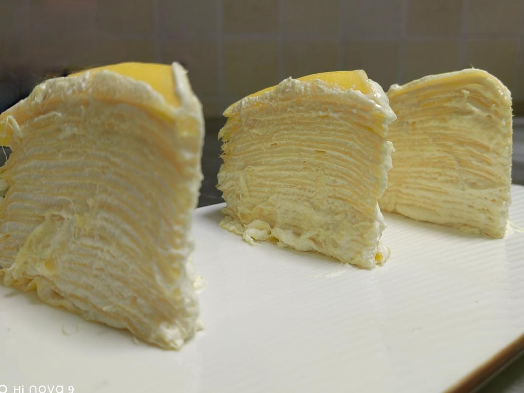 榴莲千层（超软糯蛋皮配方٩( ᐛ )و