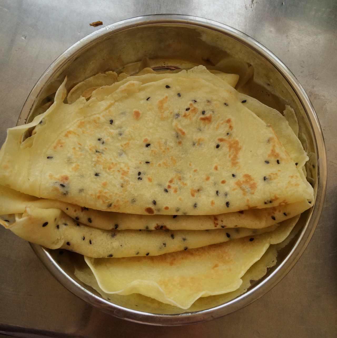 大小果汁做的风味麦煎