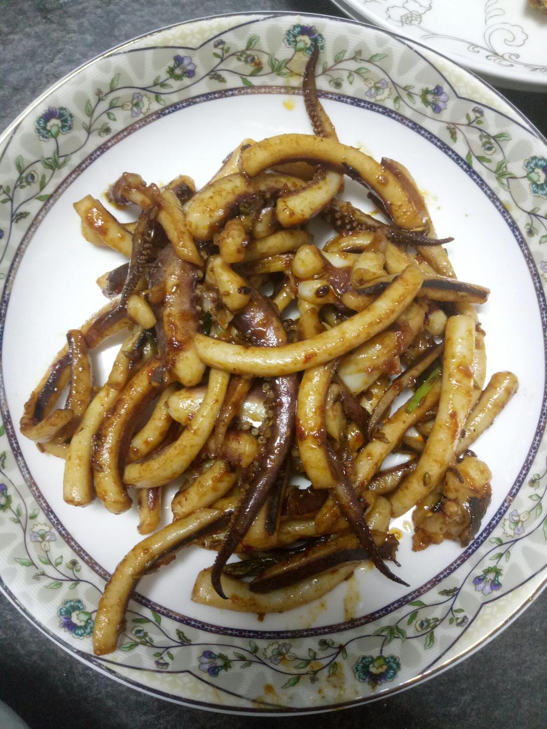 孜然鱿鱼