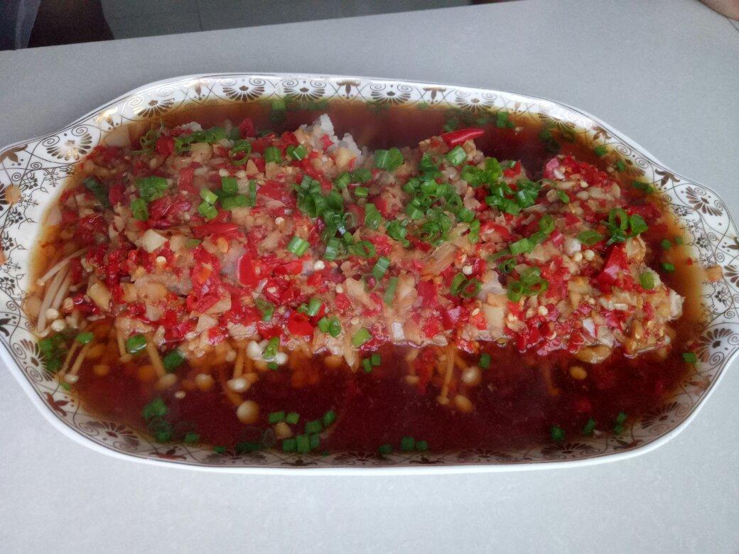 蒜蓉蒸金针菇