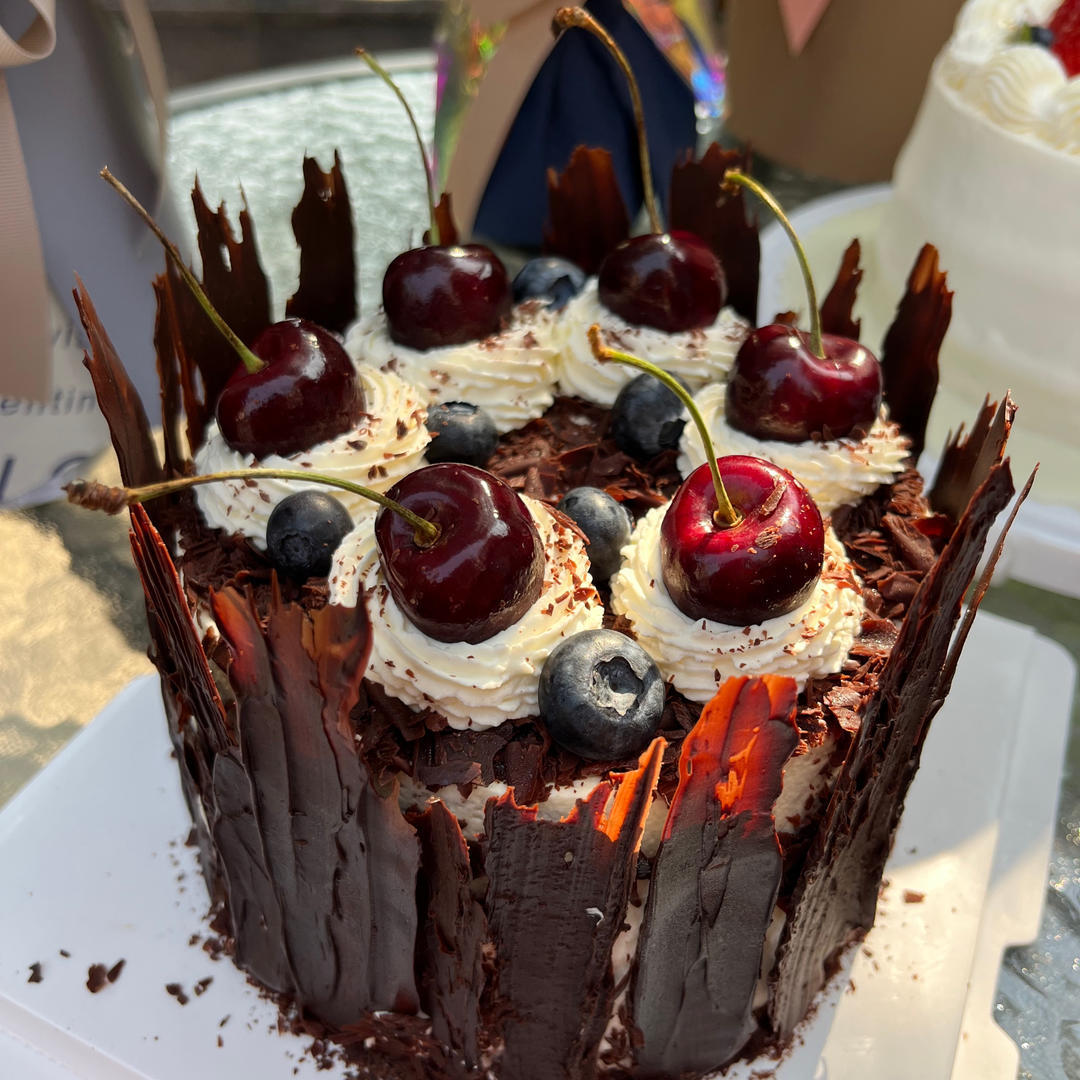 留学时的方子，传统黑森林蛋糕（含酒酿樱桃秘籍🍒