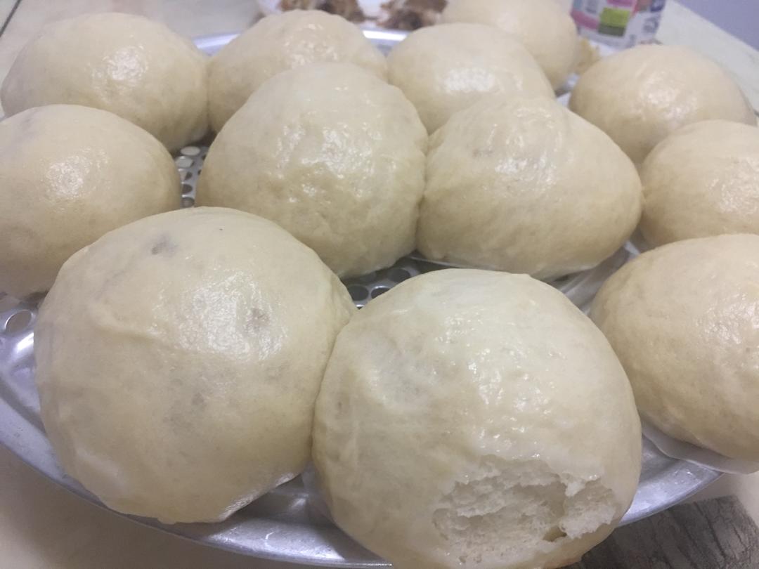 红糖奶粉馒头的做法