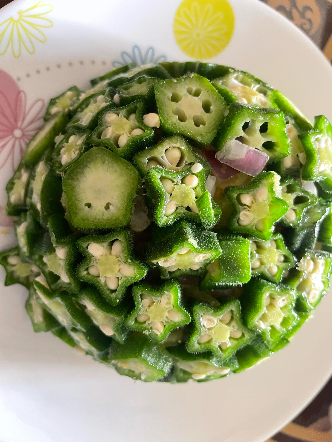 秋葵土豆泥超高颜值
