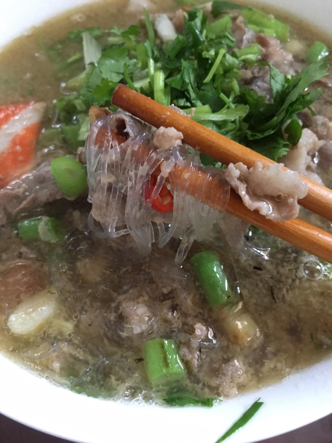 羊肉粉丝的做法