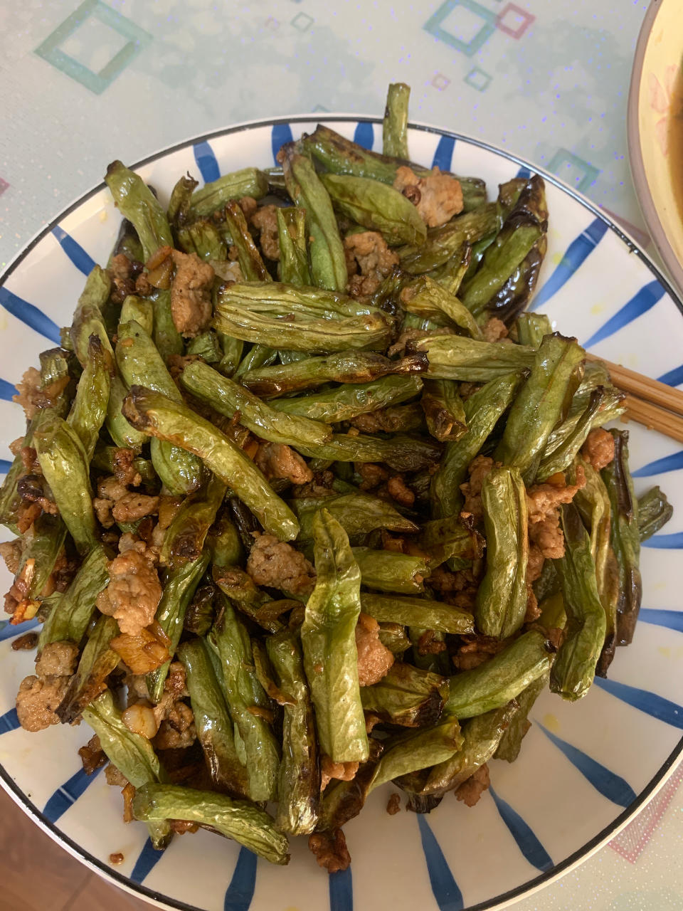 空气炸锅版干煸豆角