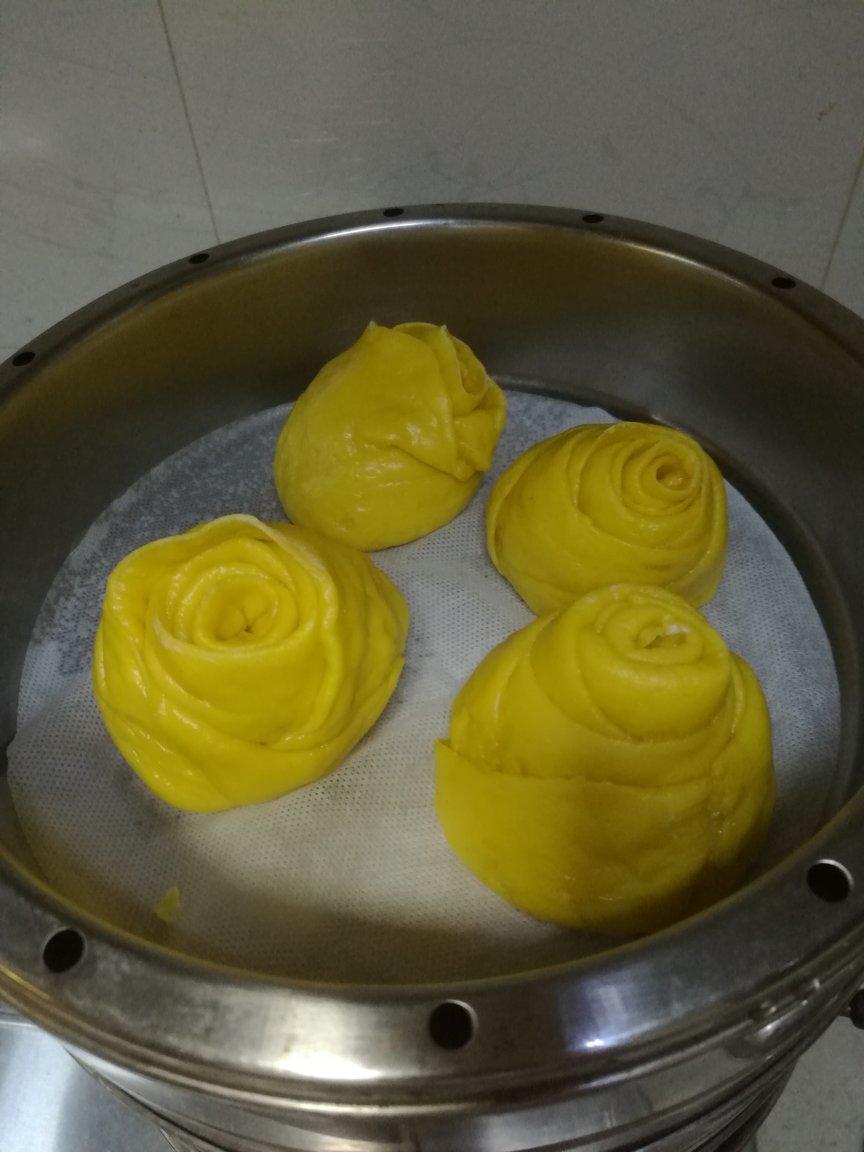 玫瑰花馒头