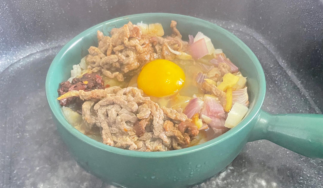 牛肉土豆蒸饭