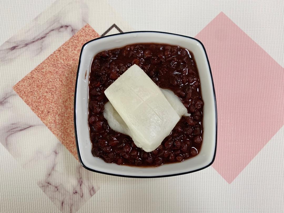 日式の烤年糕红豆汤