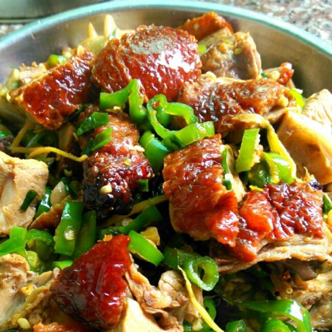 青椒炒烤鸭架的全部作品