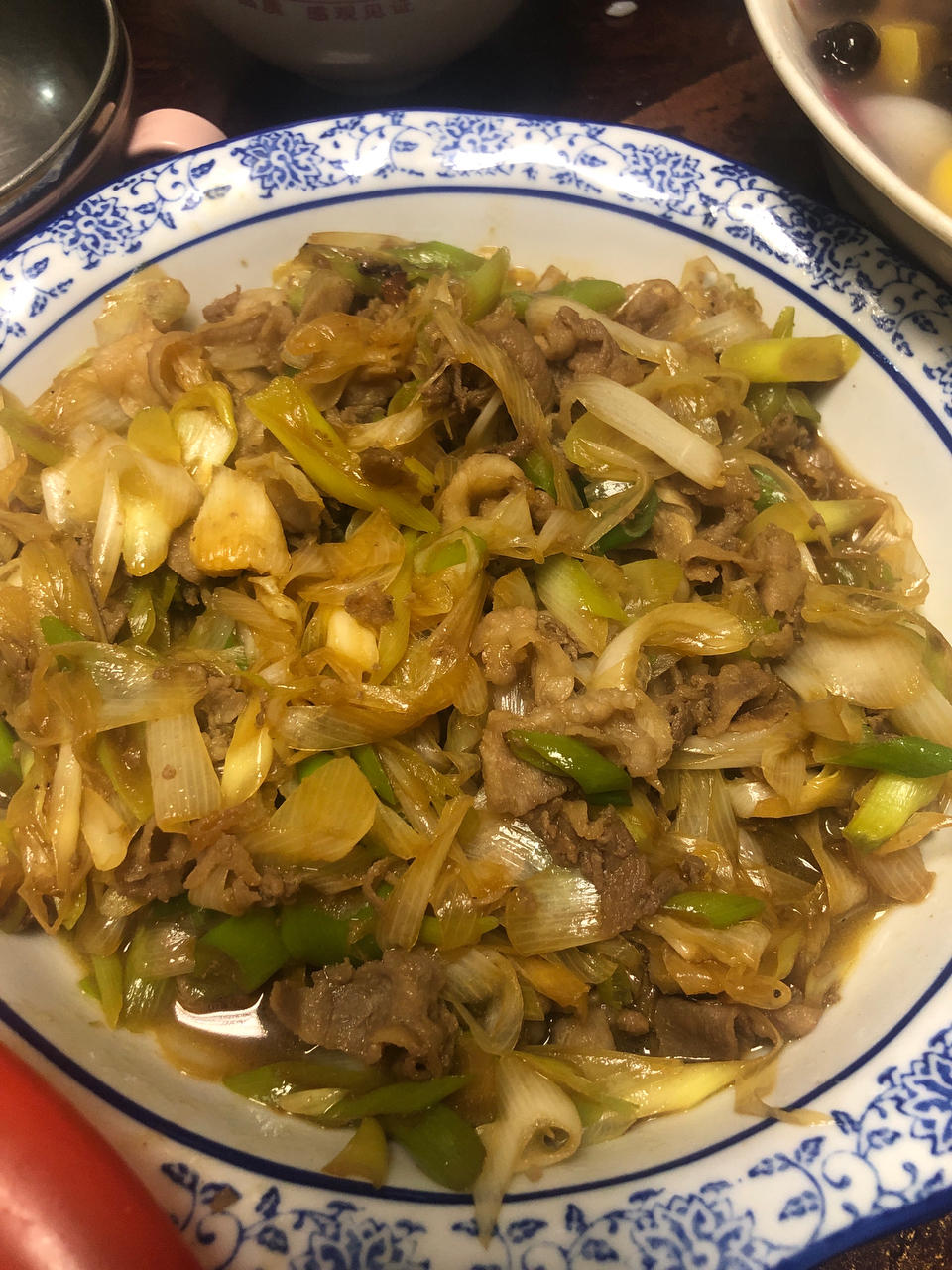 葱爆羊肉