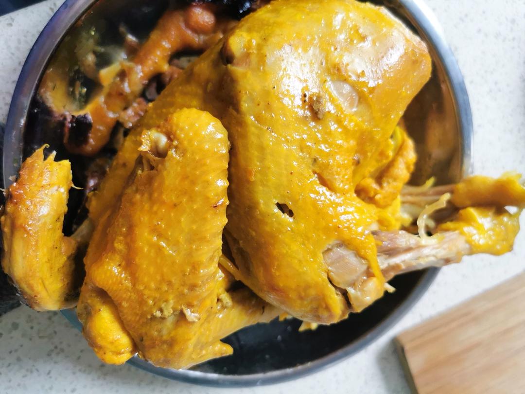 电饭锅版盐焗鸡