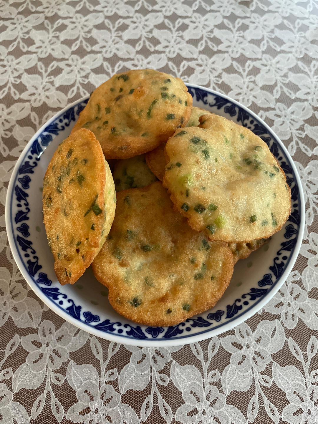 霞浦油饼（米浆葱油饼）