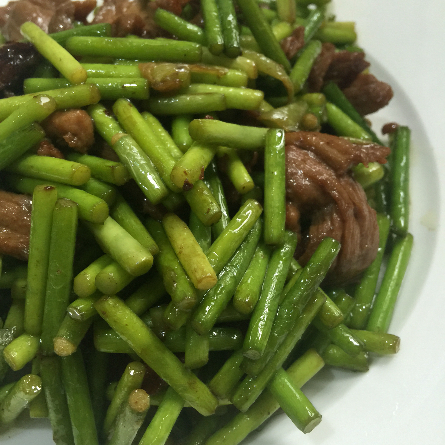 蒜薹炒肉