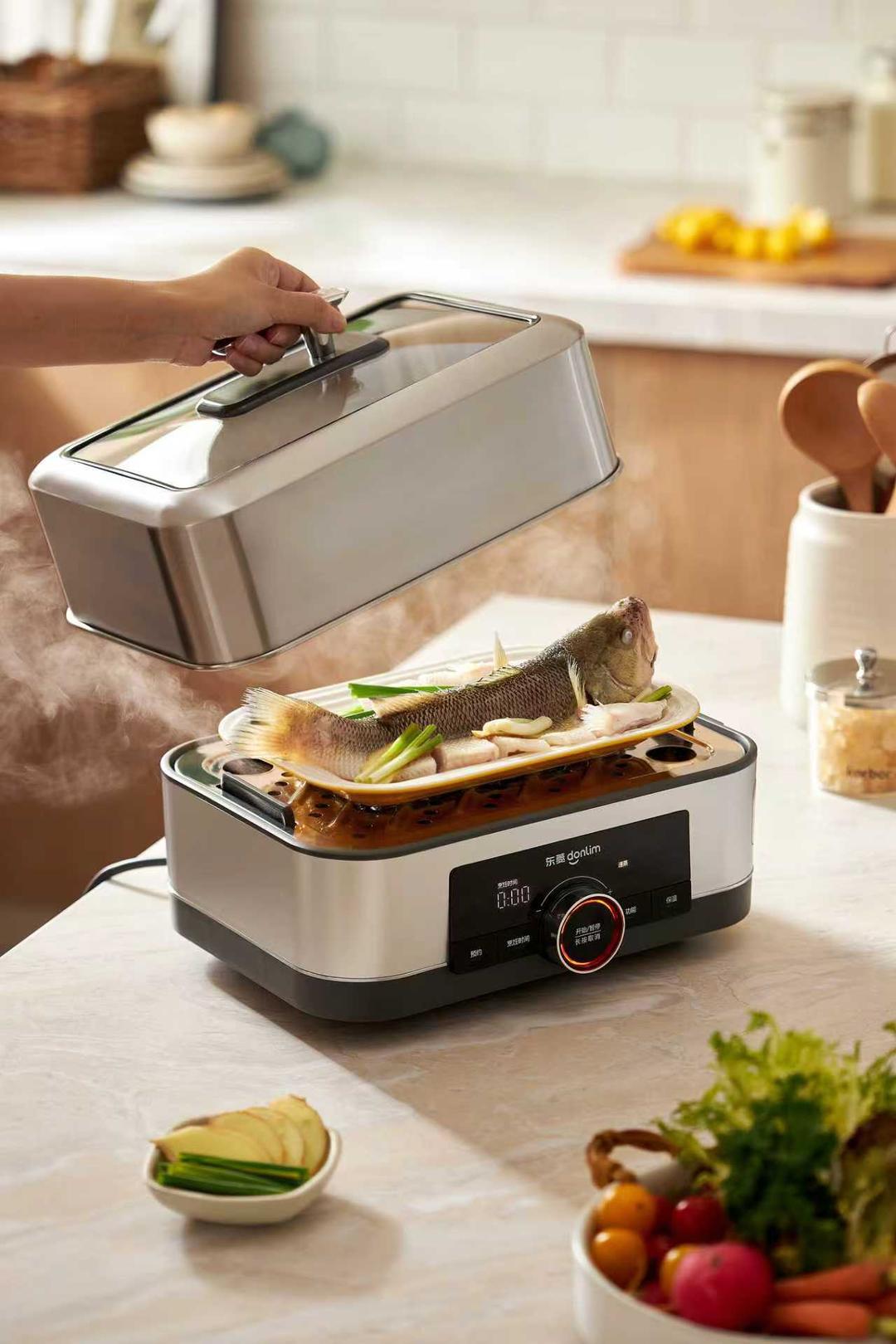 顺德蒸菜怎么做得这么好吃？用东菱电蒸锅 130℃高温速蒸轻松复刻地道顺德风味