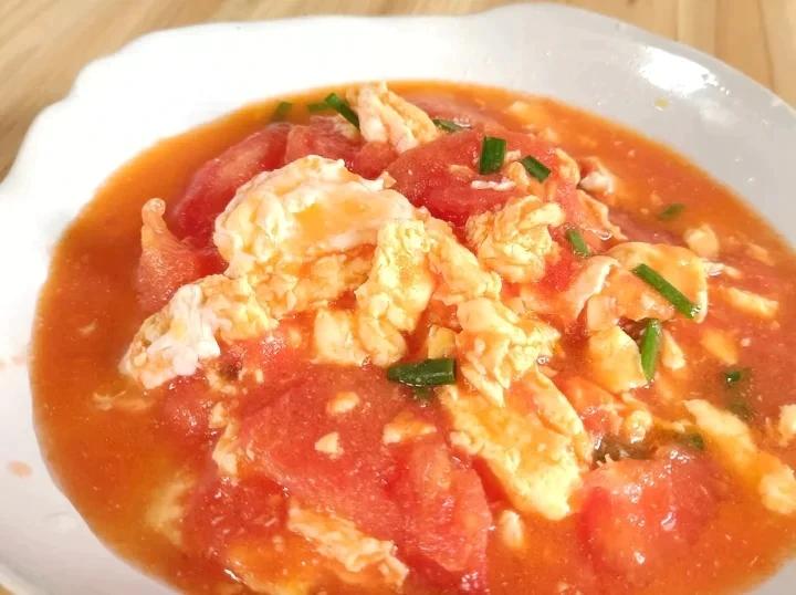 超嫩滑的番茄炒蛋