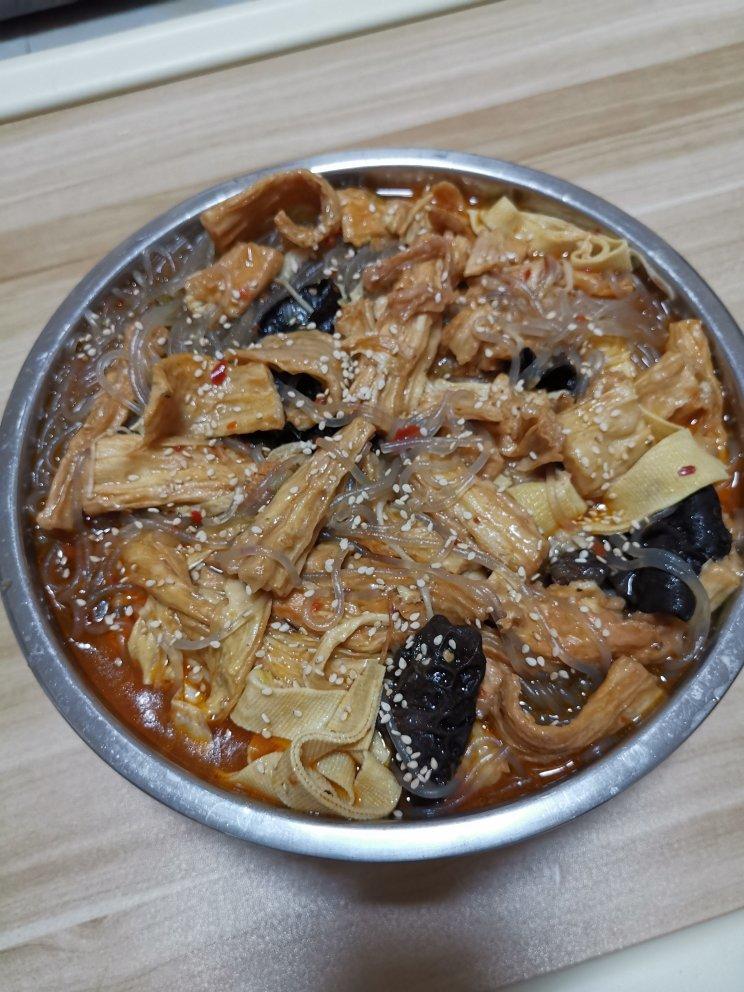 炝锅腐竹