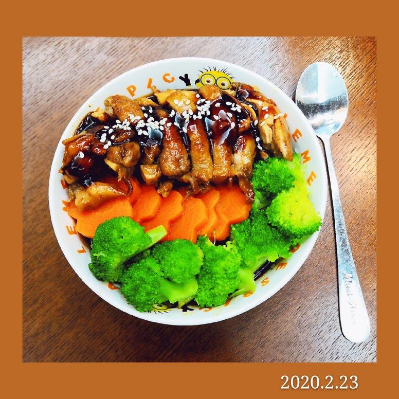照烧鸡腿饭
