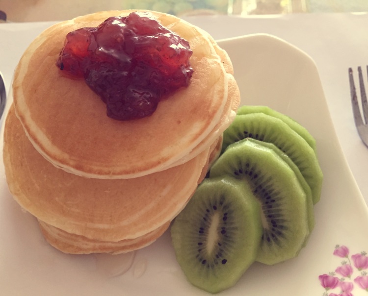 超级简单pancake【无黄油健康版】