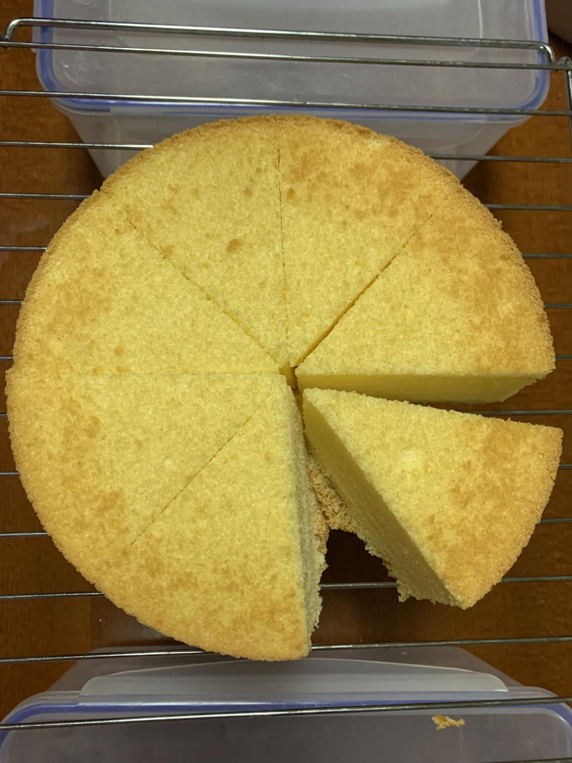 视频菜谱:原味戚风蛋糕8寸戚风蛋糕不裂