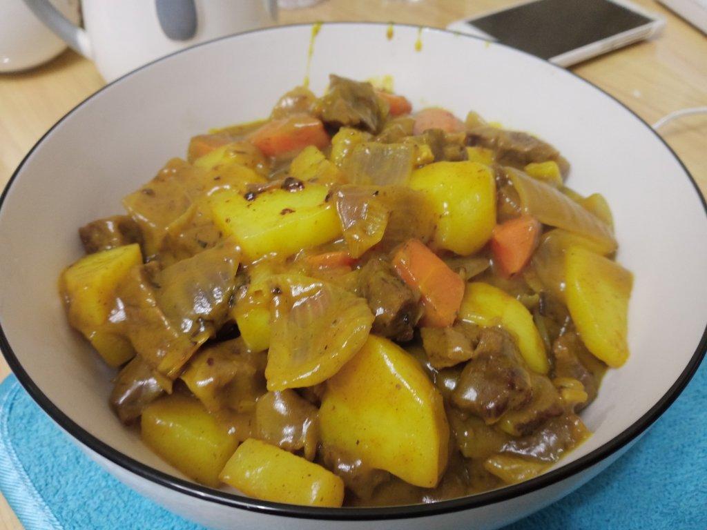 咖喱牛肉(零失败)