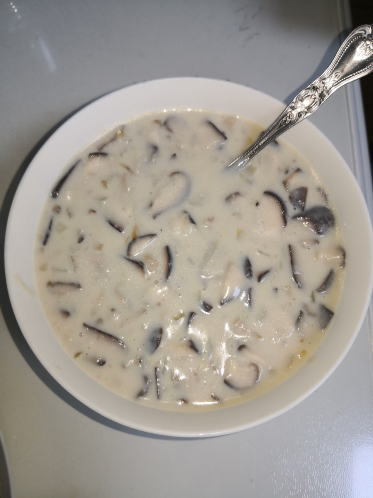 超简单奶油蘑菇汤