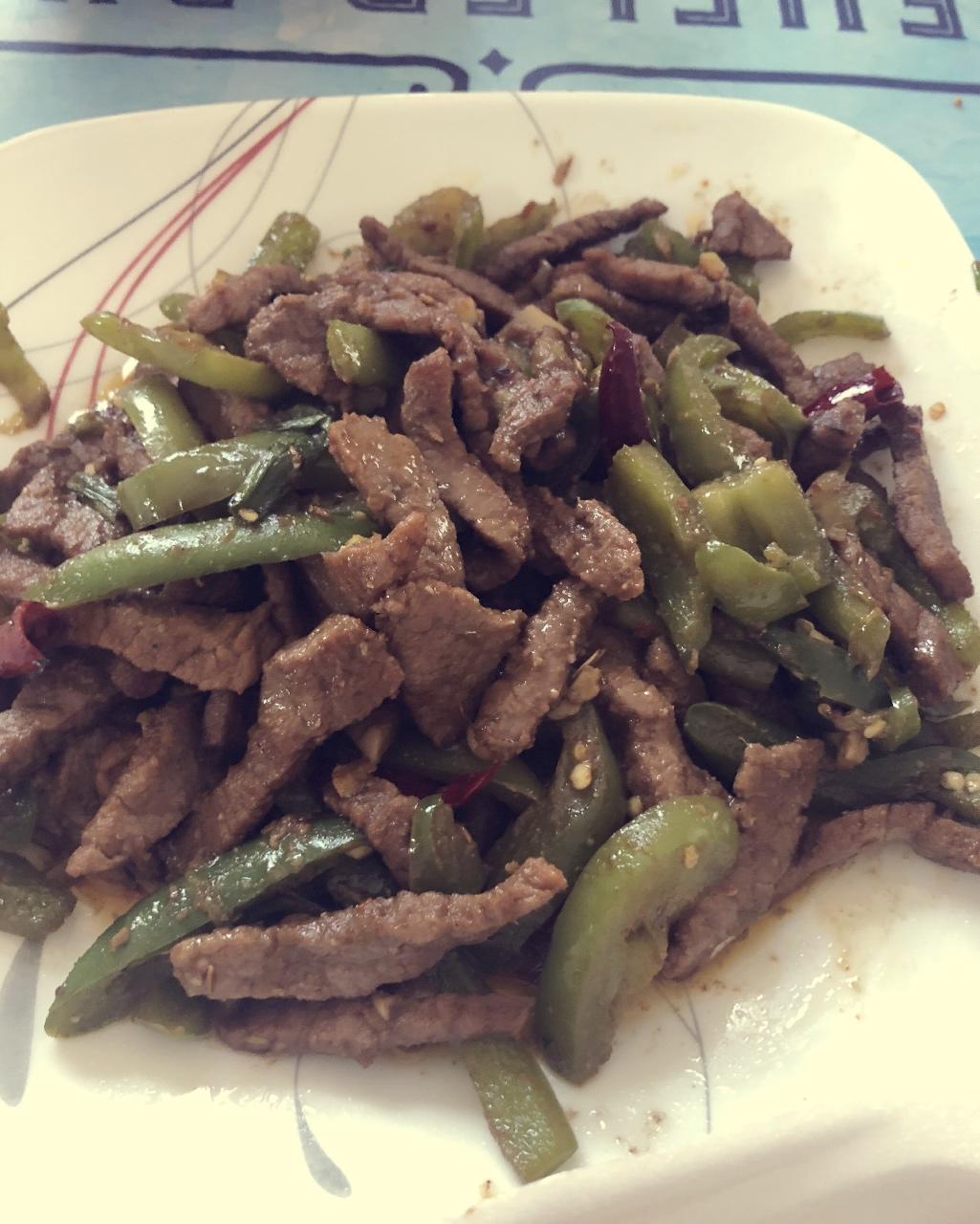 孜然炒肉