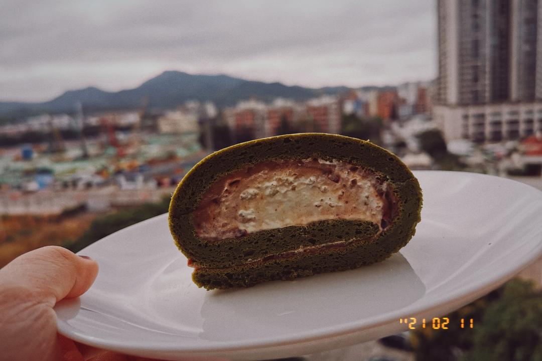 抹茶蛋糕卷