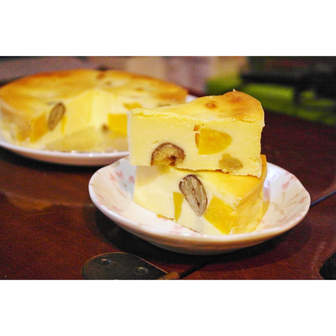 红薯板栗奶酪蛋糕—秋冬天的大满足