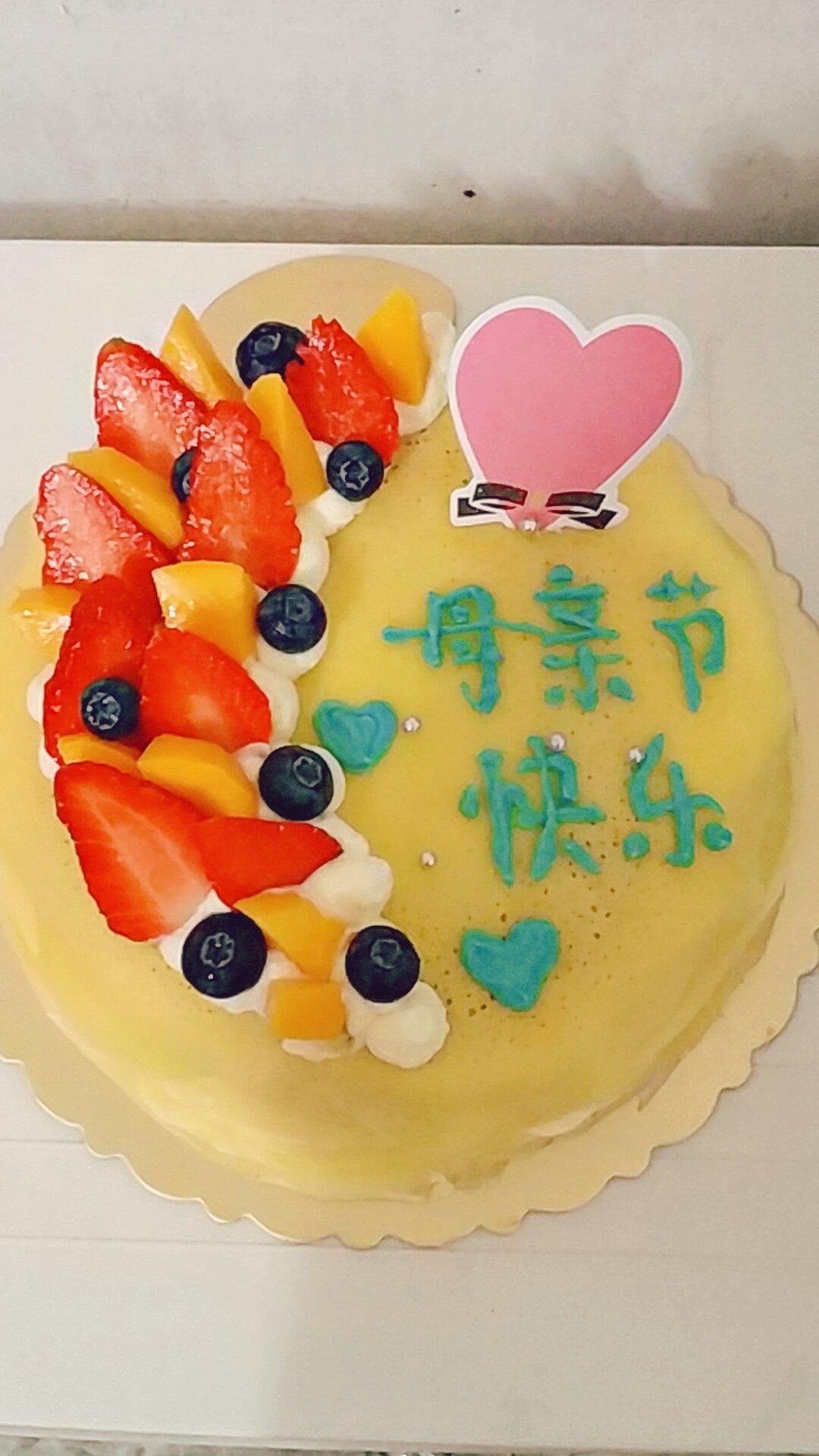 不用烤箱也能做的蛋糕🍰千层蛋糕🍰（附水果盒子和班戟做法）