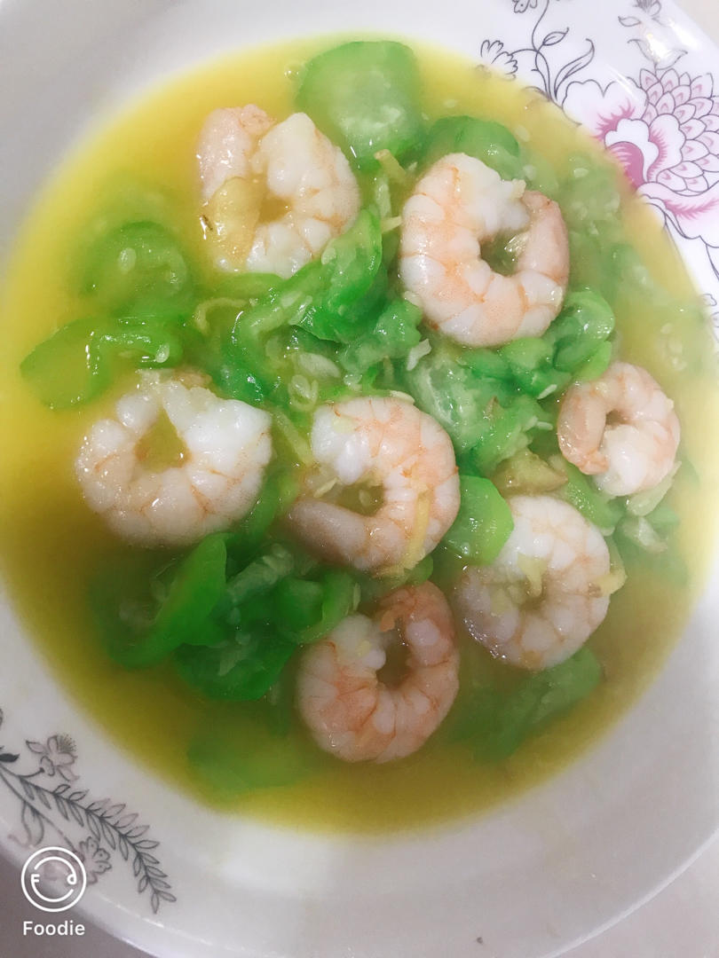 最好吃的-丝瓜炒虾仁