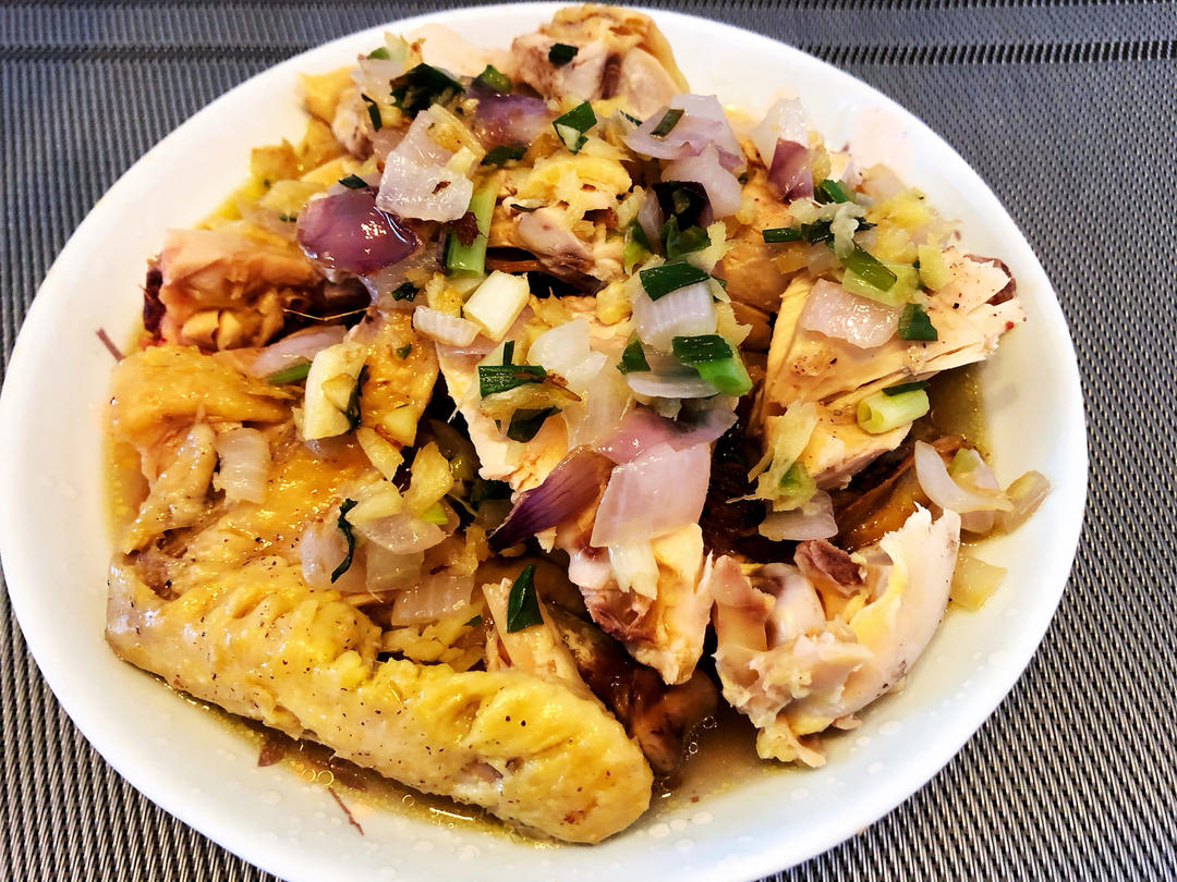 葱油鸡（姜葱鸡）简单做法全，详细到没下过厨都会做