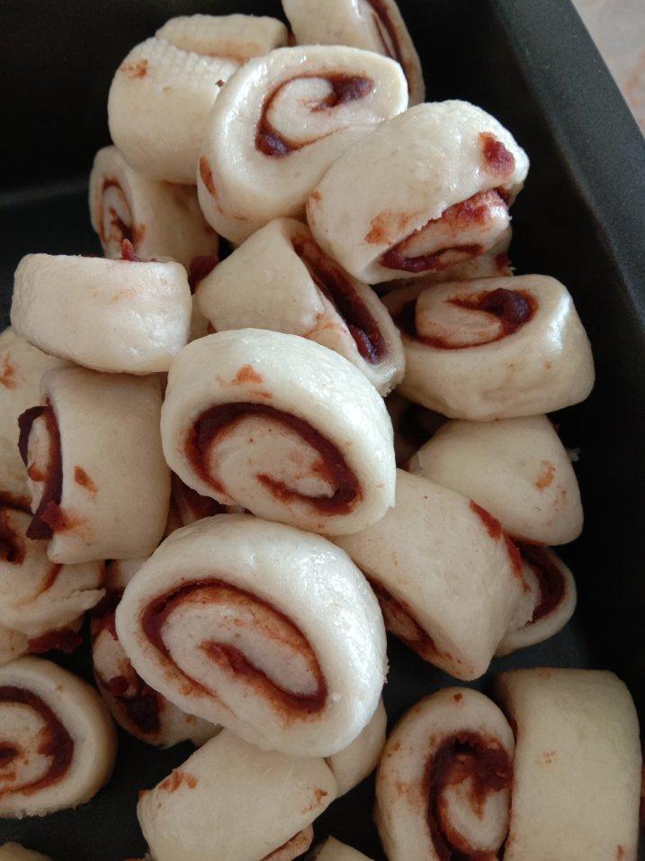 奶香夹心小馒头（一次发酵）