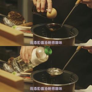 鲑鱼舞茸牛蒡焖饭&榨菜笋丝炒蛋&猪肉味噌汤【昨日的美食】的做法 步骤7