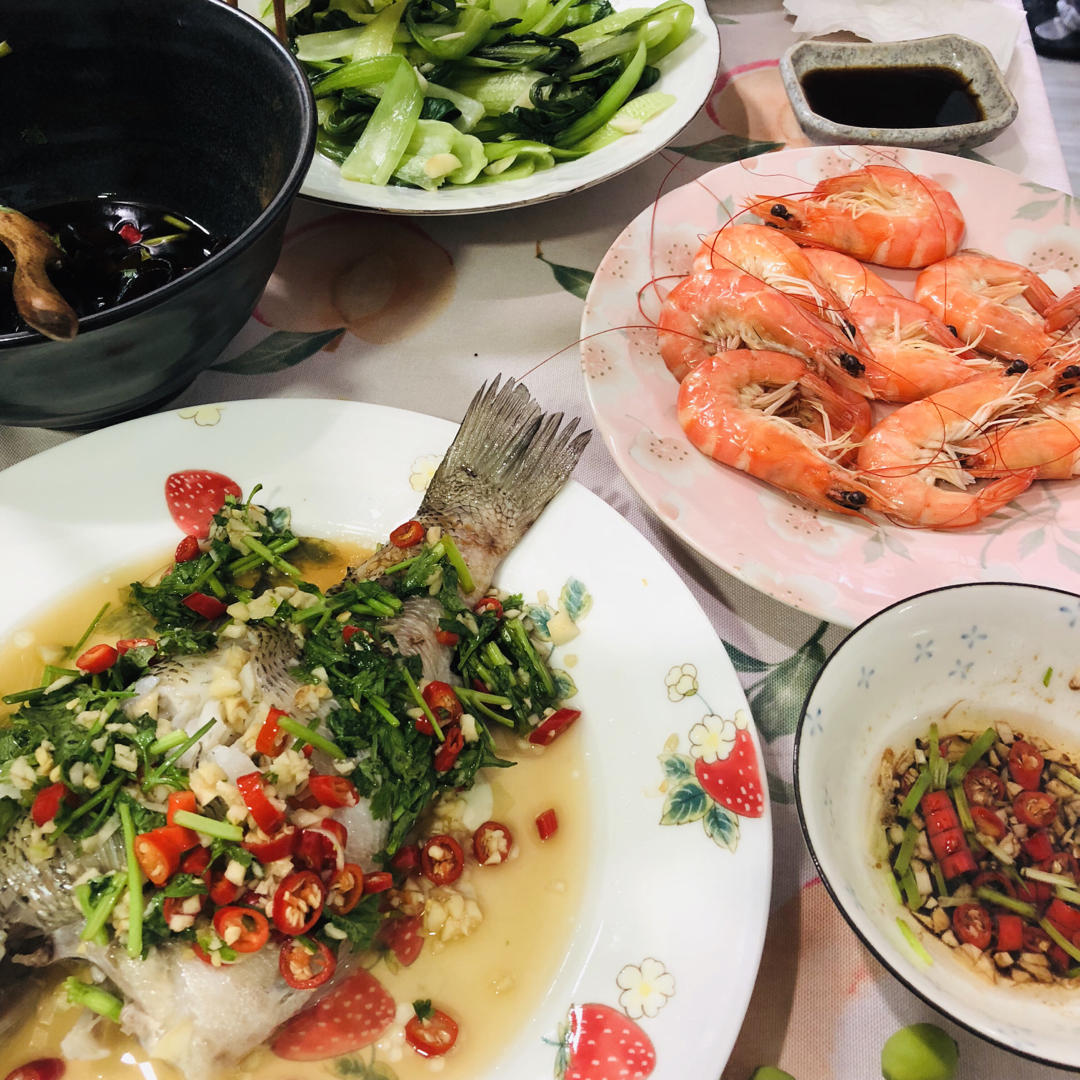 基围虾，做白灼、味道最鲜的吃法，没有之一