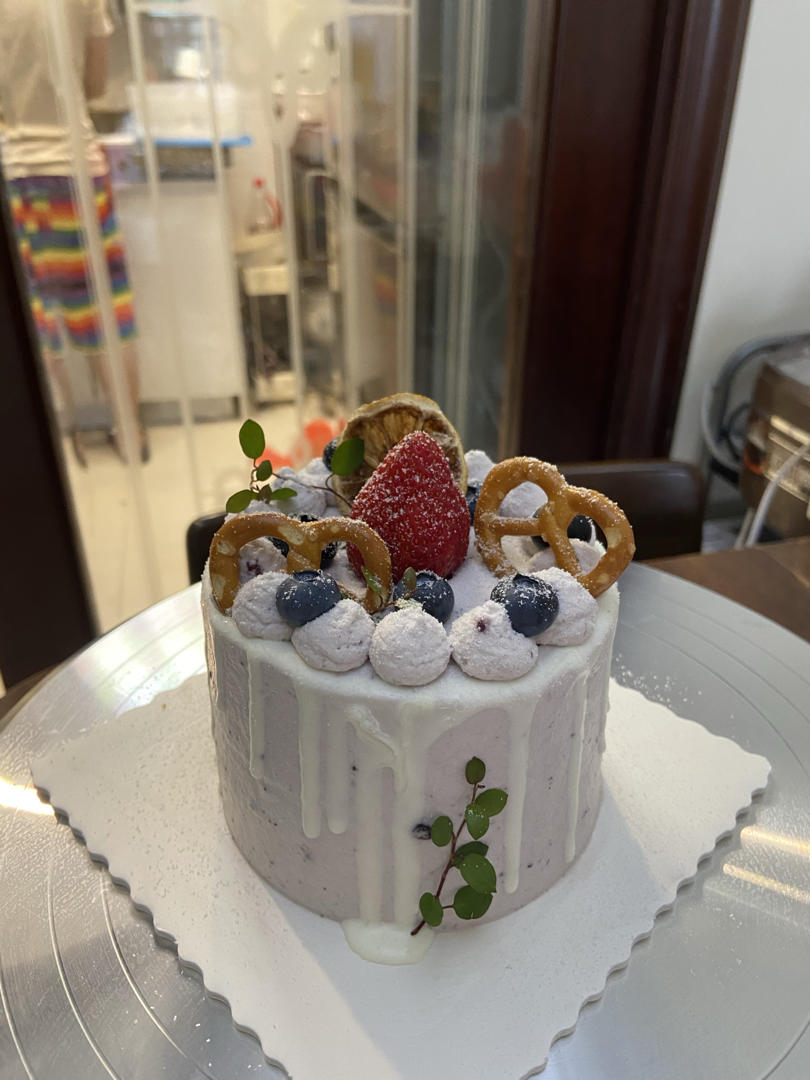 四寸抹面戚风蛋糕胚