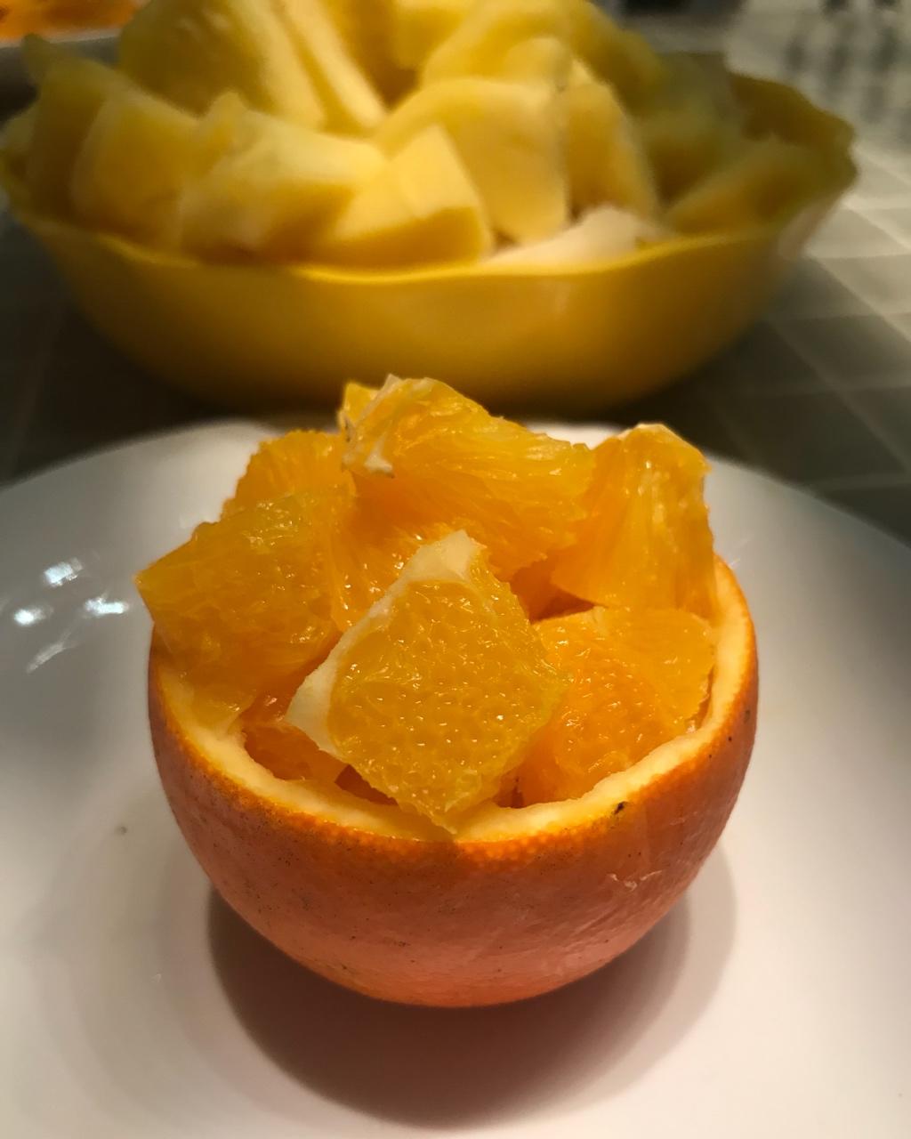 橙子碗（巧切橙子）