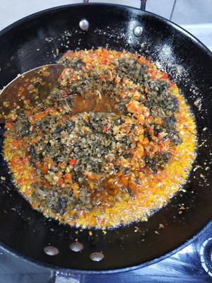 拌饭神器  外婆菜 梅干菜辣椒酱的做法 步骤6