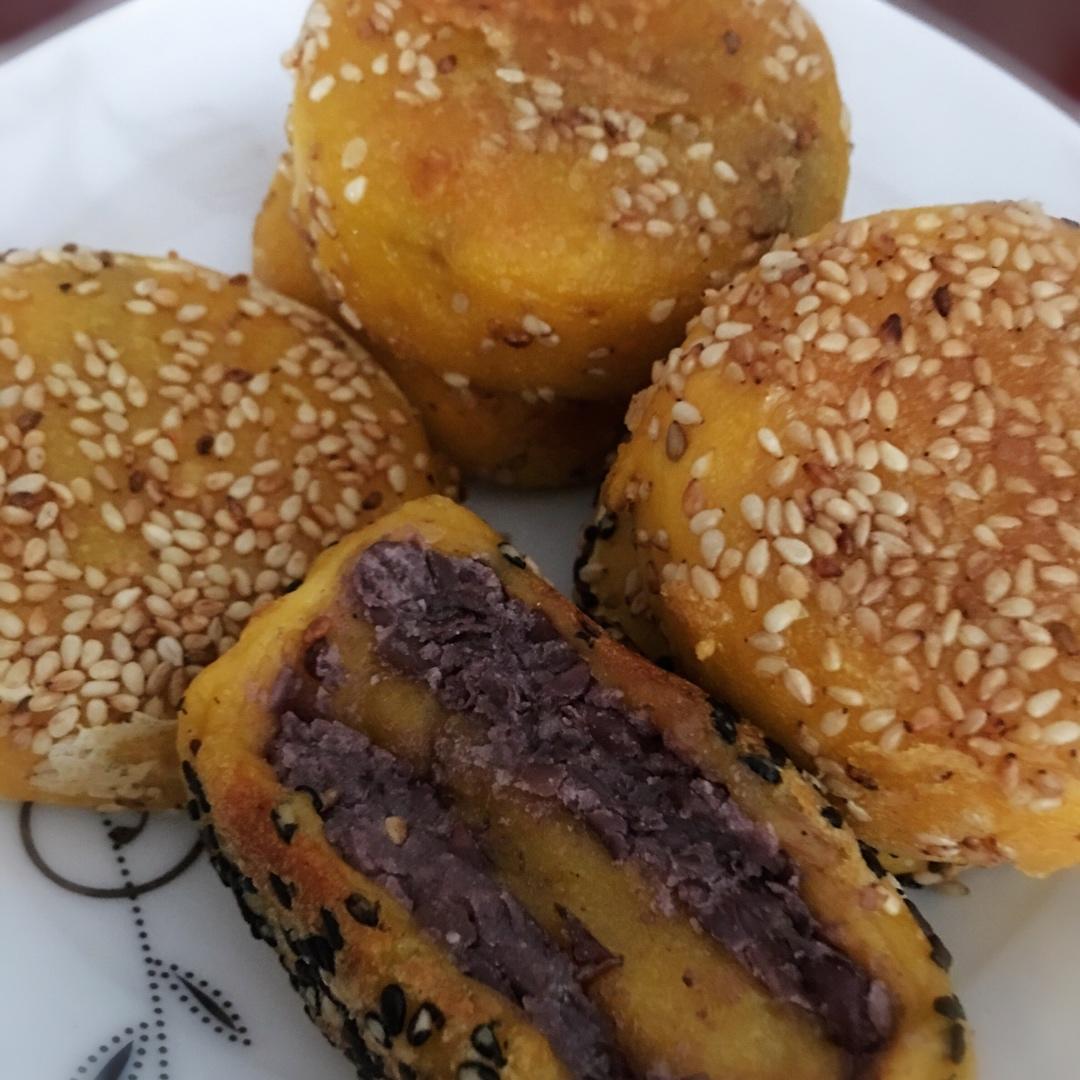 超简单的家常南瓜饼