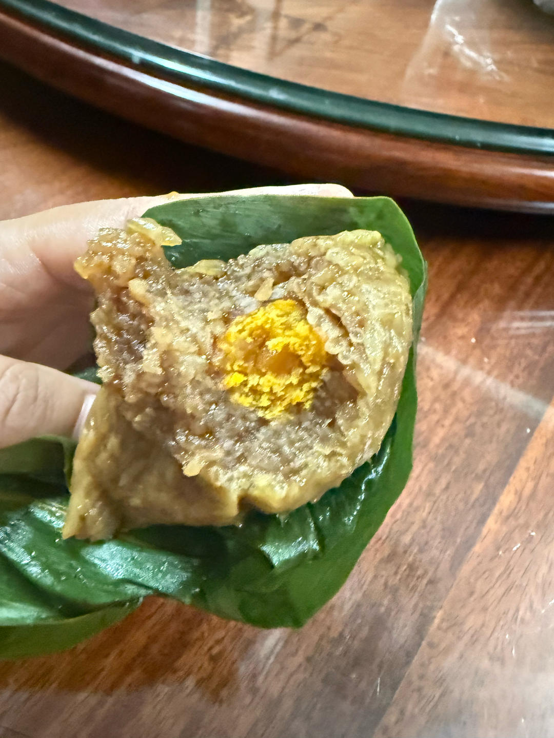 妈咪的♥️私房秘制咸蛋黄肉粽
