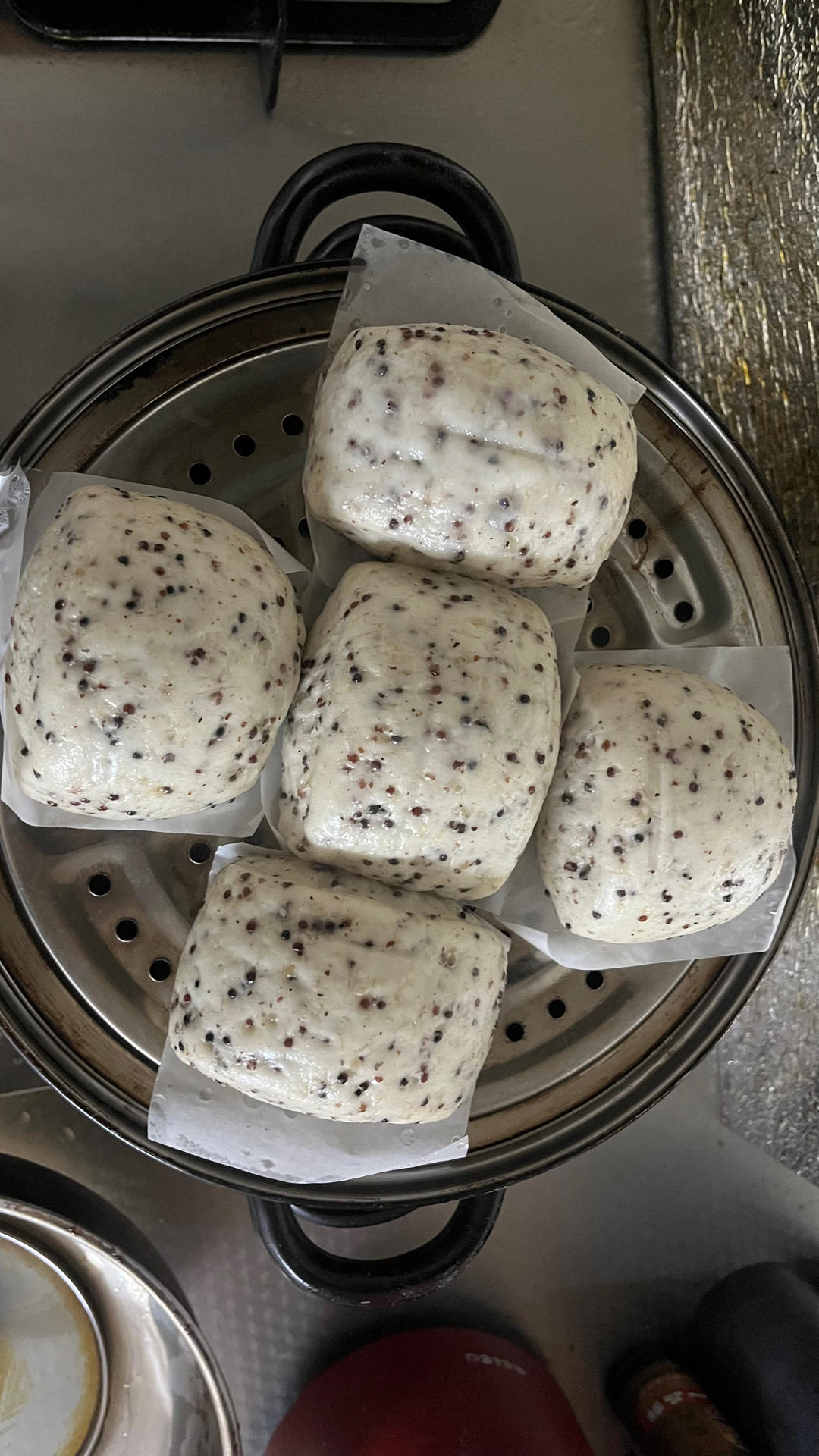 8m+ 三色藜麦馒头，营养升级，饱腹无负担！