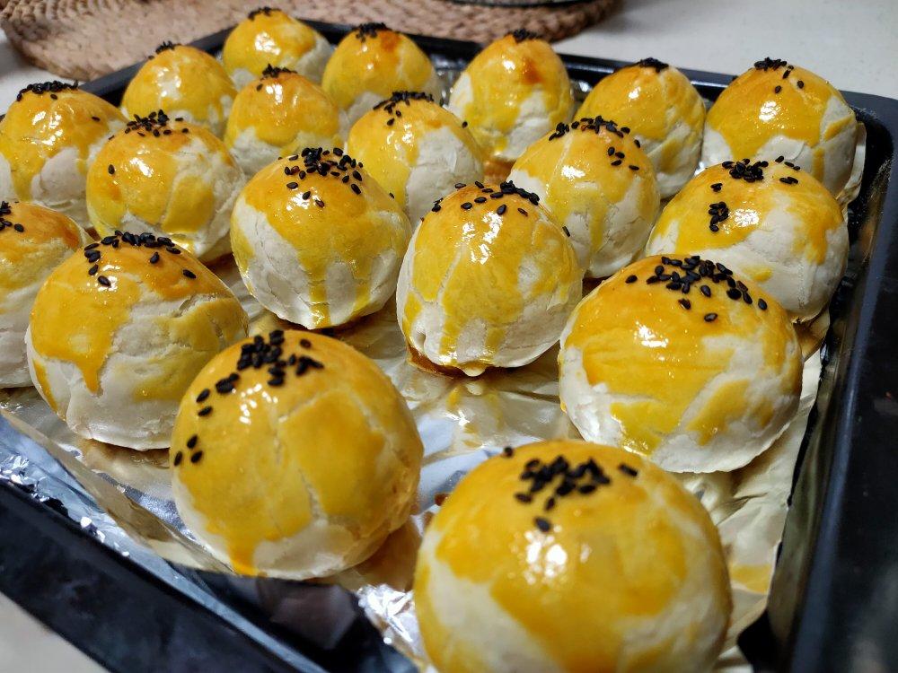 不用揉出膜、不用醒面就能酥掉渣的中式酥皮点心