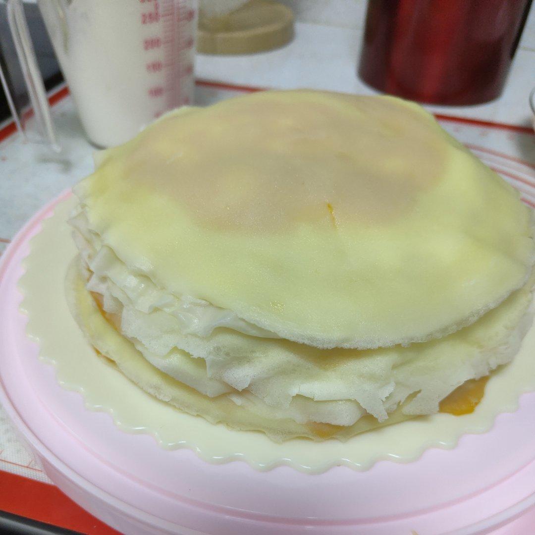 芒果千层蛋糕，100%成功告别煎皮无能