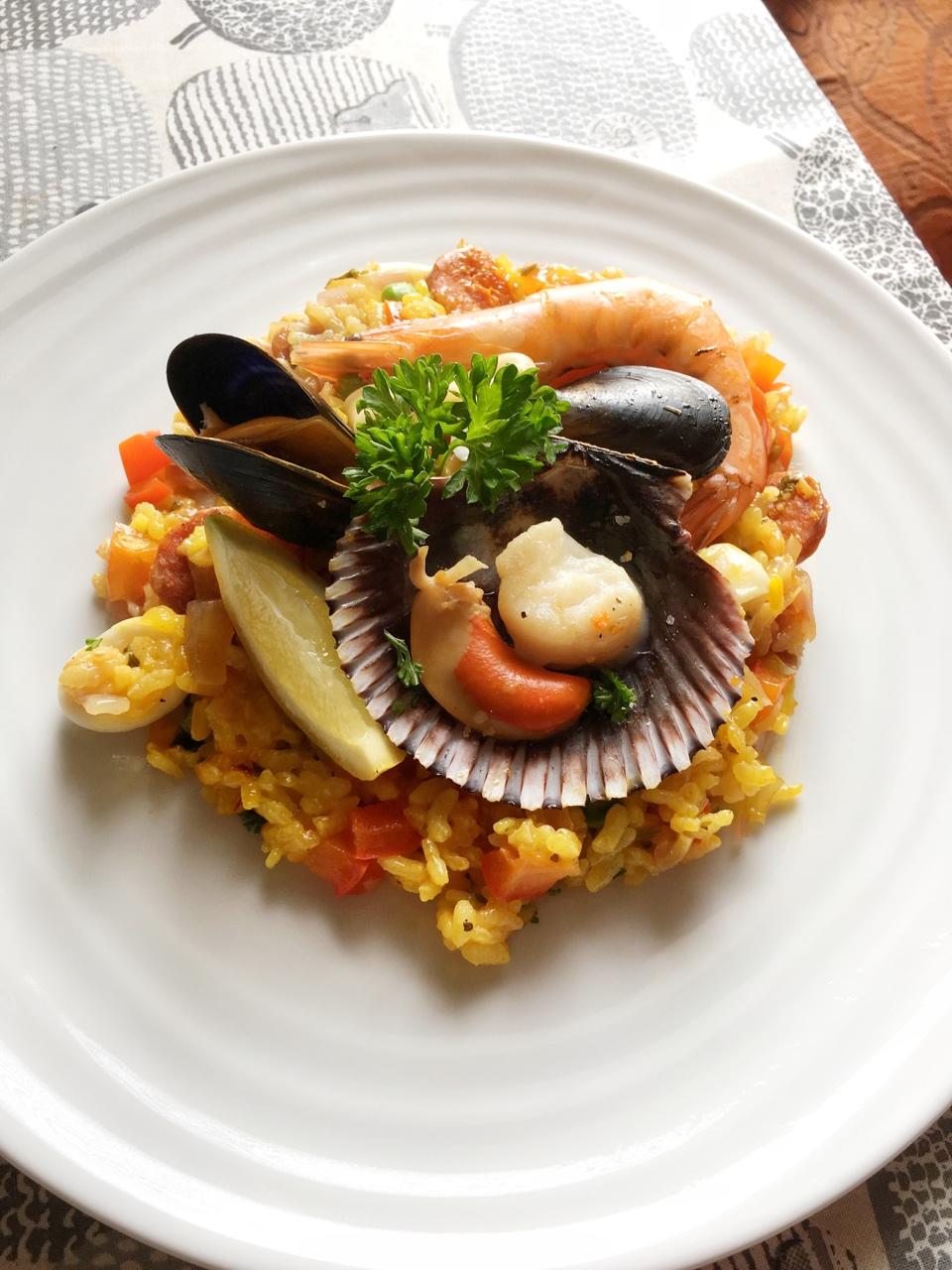 【曼食慢语】Seafood Paella 西班牙海鲜饭